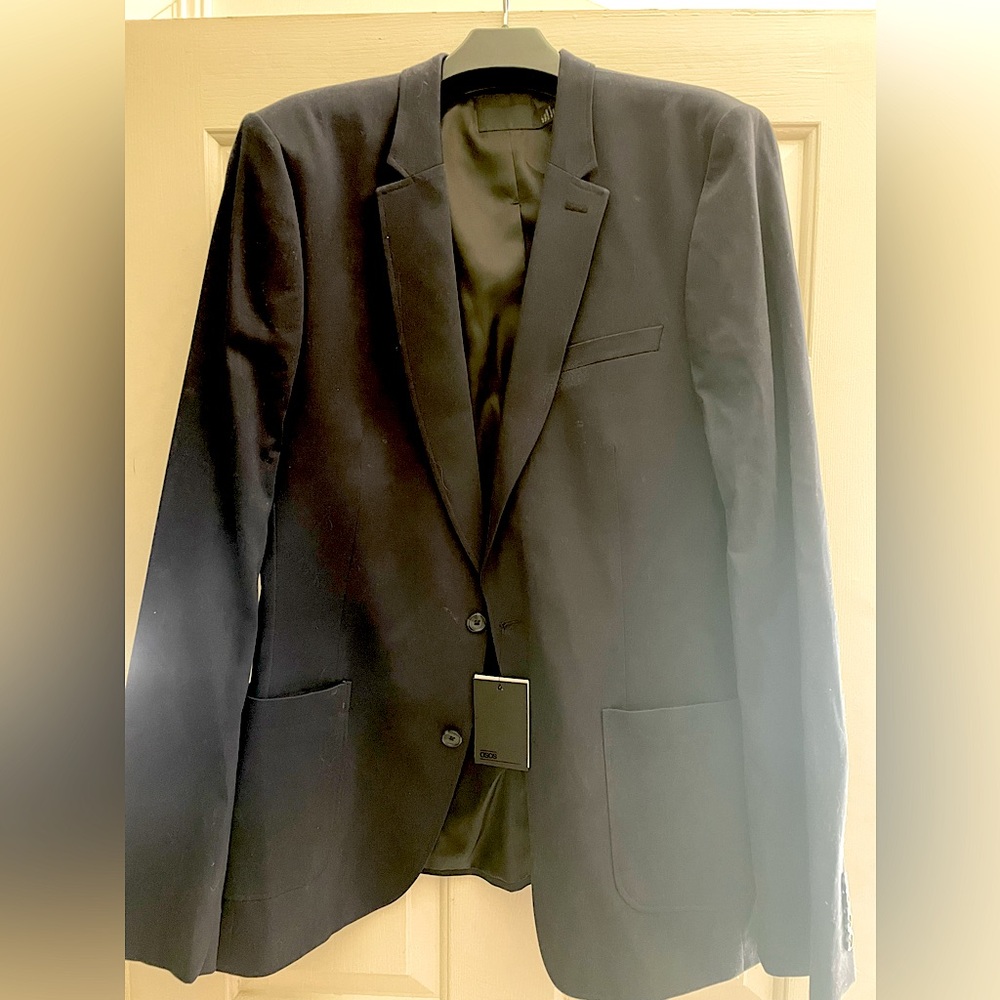 ASOS Men’s slim fit 44 Tall Navy Blazer